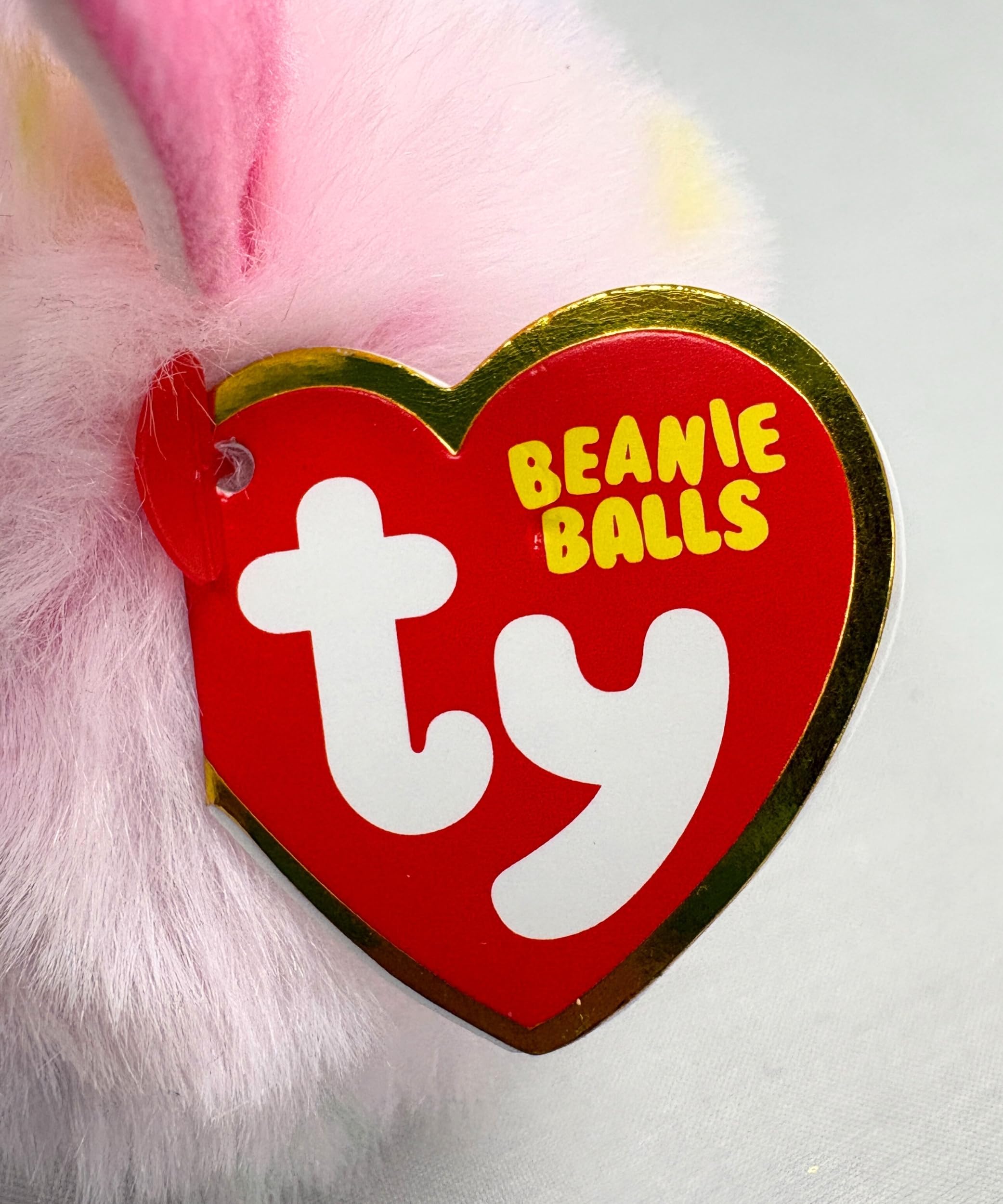 Amazon.co.jp: タイ(Ty) ぬいぐるみ Ball ストロベリー 42555 : おもちゃ